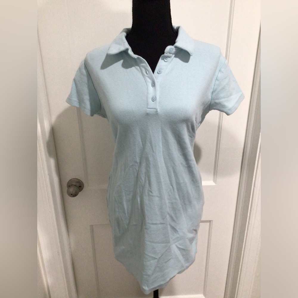 Blue tshirt dress